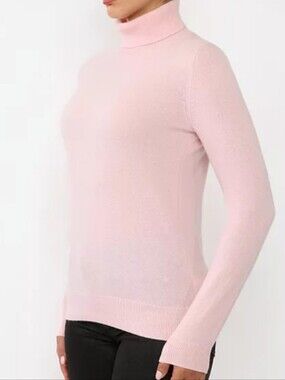 CHARTER CLUB cashmere turtleneck sweater M L